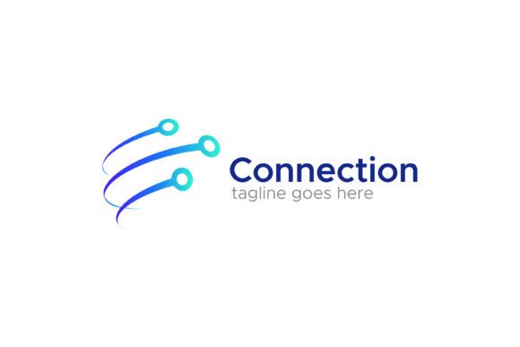 Connection Network Logo for Modern Brands