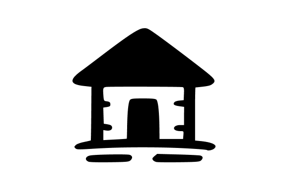 Cozy Beach Hut Summer Graphics