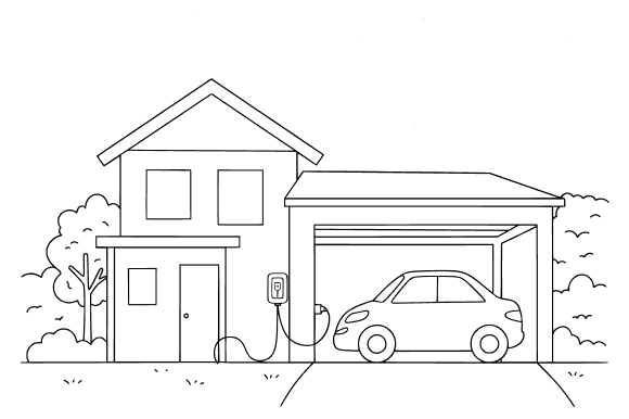 Cozy House Clip Art