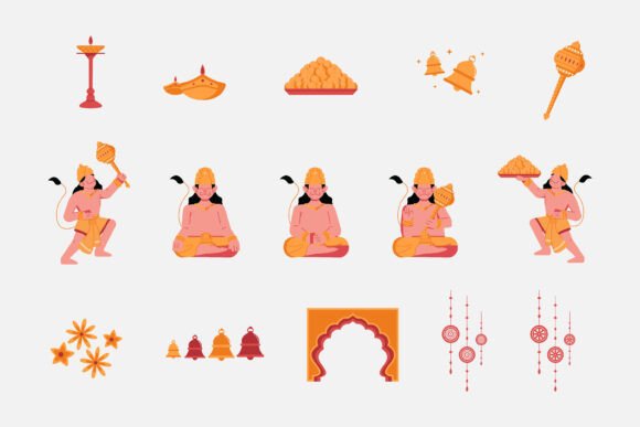 Powerful Hanuman Jayanti Graphics for Branding