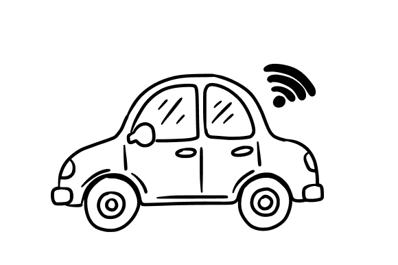 Wireless Communication Car Graphics for Local Branding